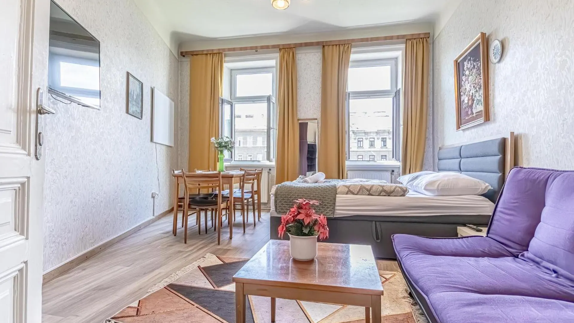 Vintage 1Br With Shared Garden - U6 Metro & Danube Apartamento Viena Áustria